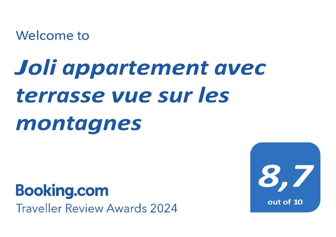 Joli Avec Terrasse Vue Sur Les Montagnes * Uvernet-Fours